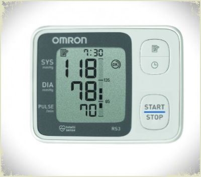 Comprar el tensiómetro Omron RS3 pantalla del tensiómetro digital omron rs3